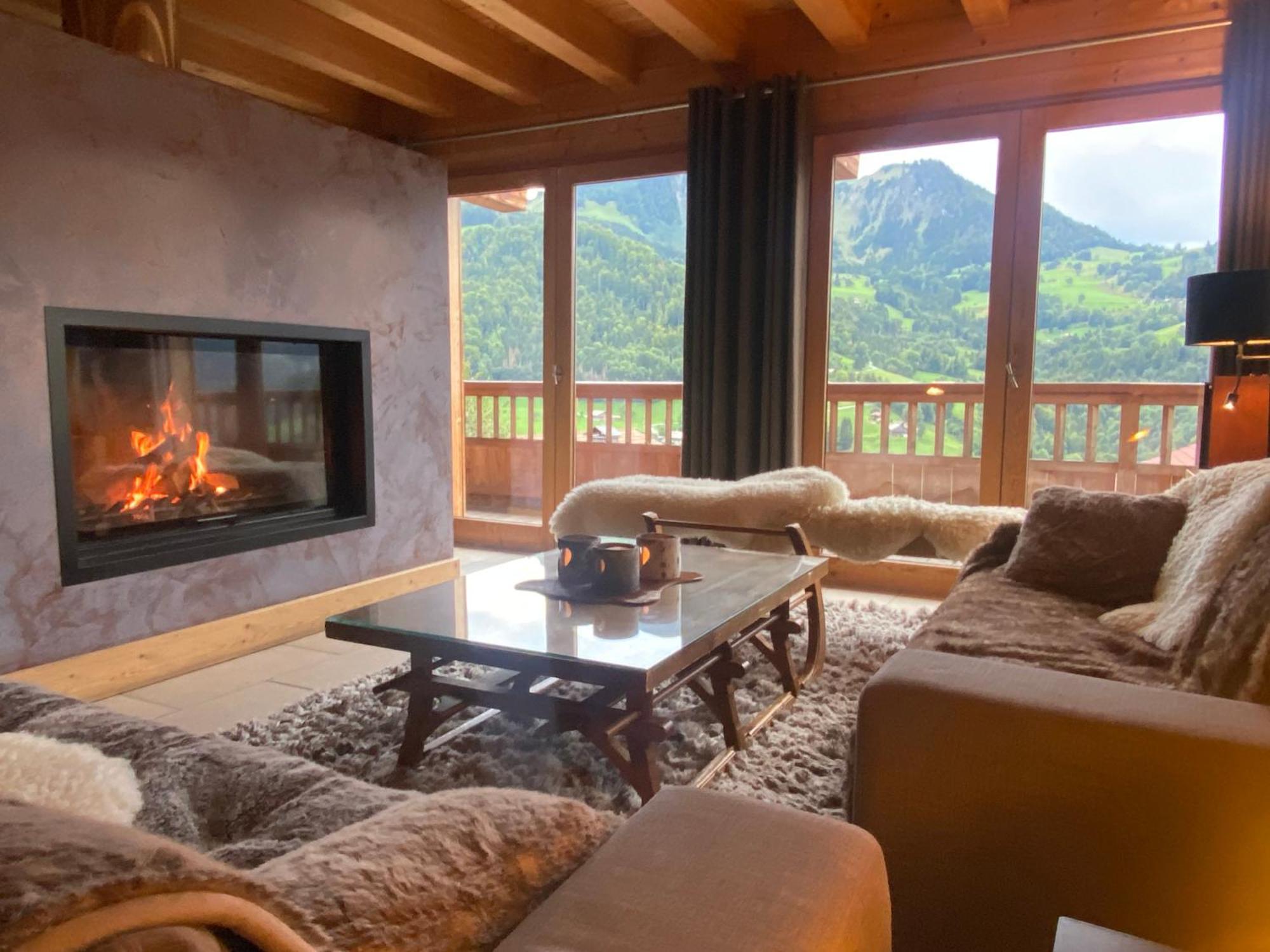 Le Paret Chambres D'Hotes De Charme & Spa Manigod Exterior foto